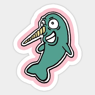 Gnarwhal Sticker